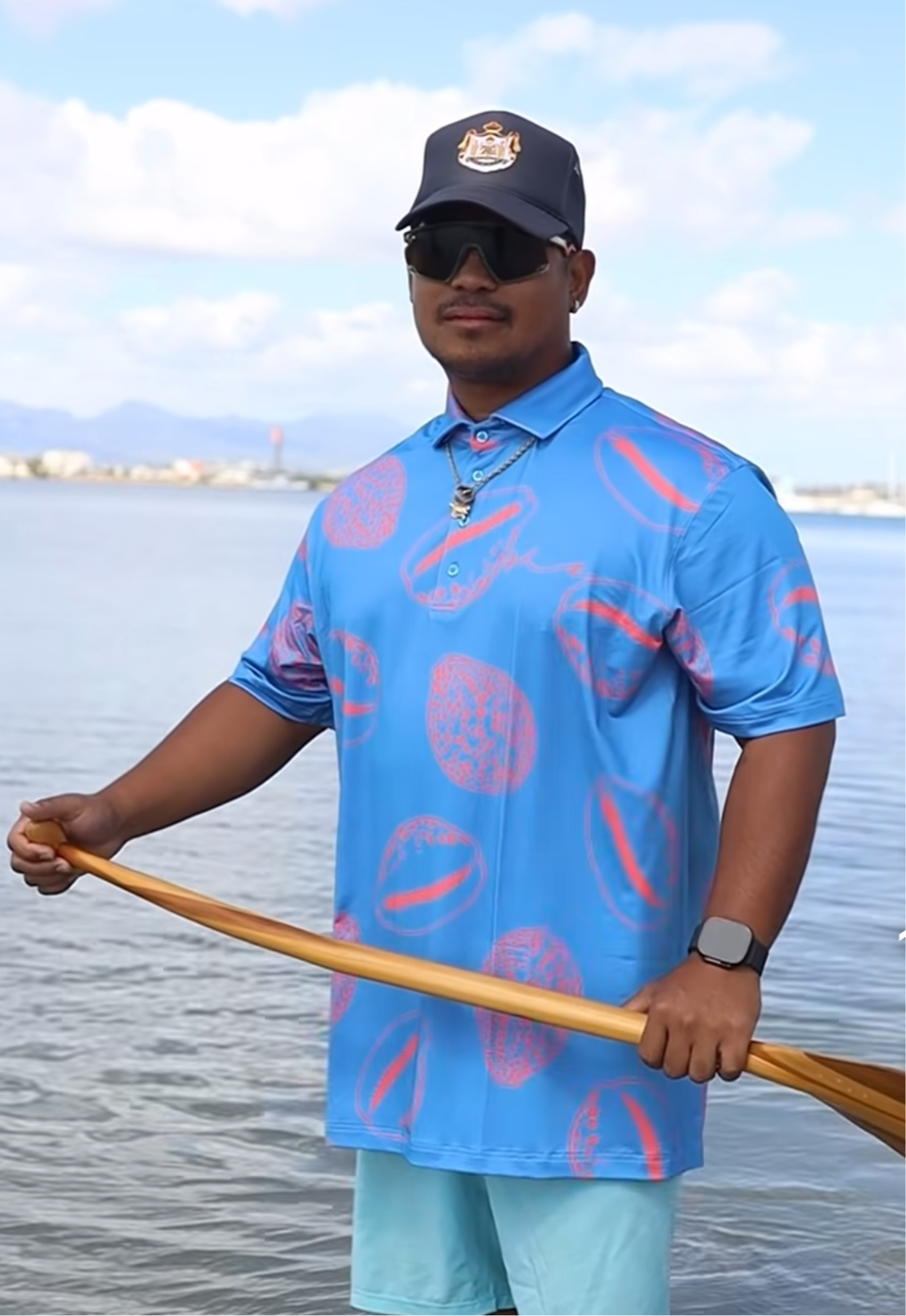 TIGER COWRIE SHELL POLO
