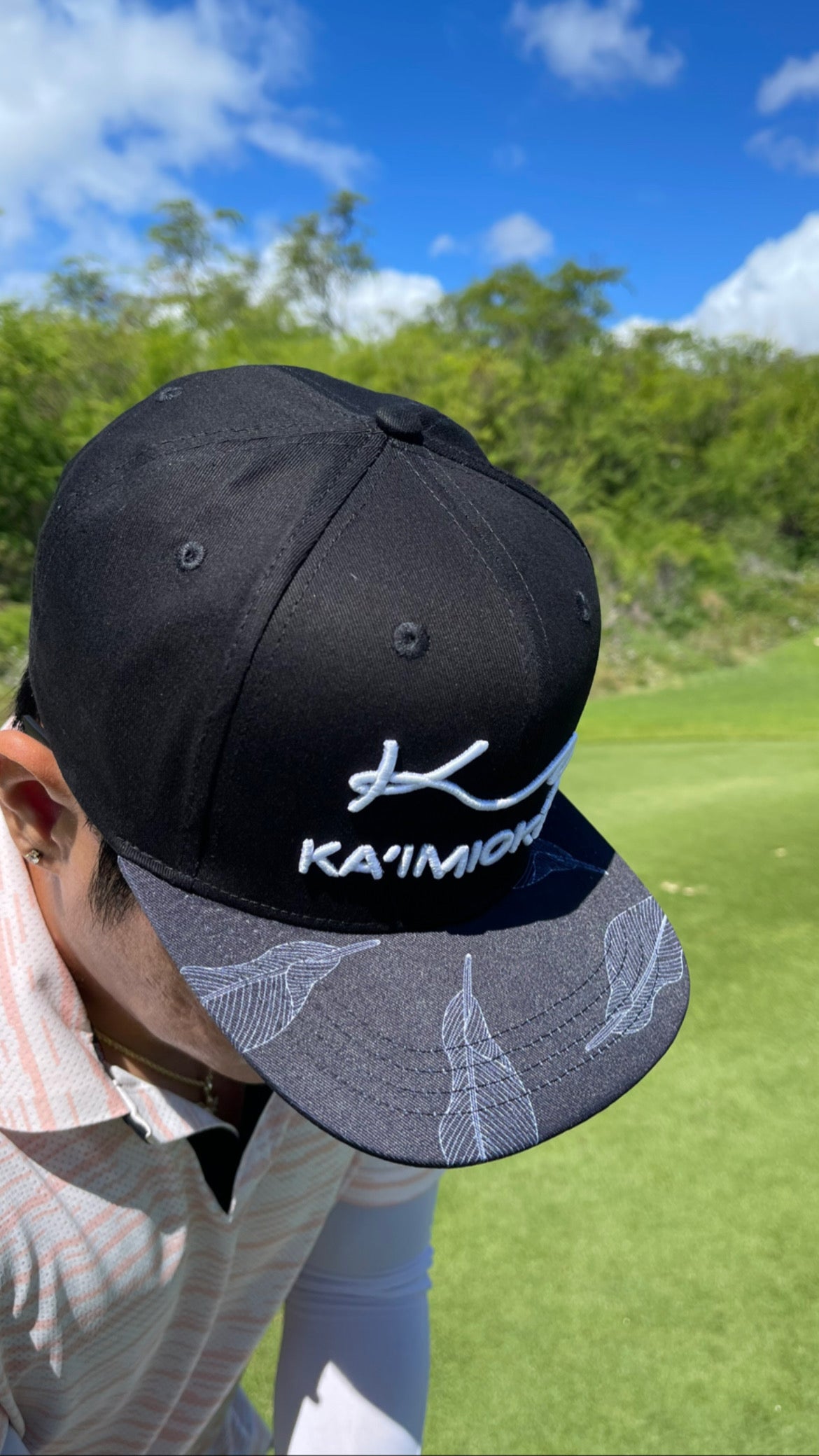 TI LEAF SNAP BACK HAT