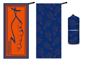 Hanging Heliconia Beach Towel