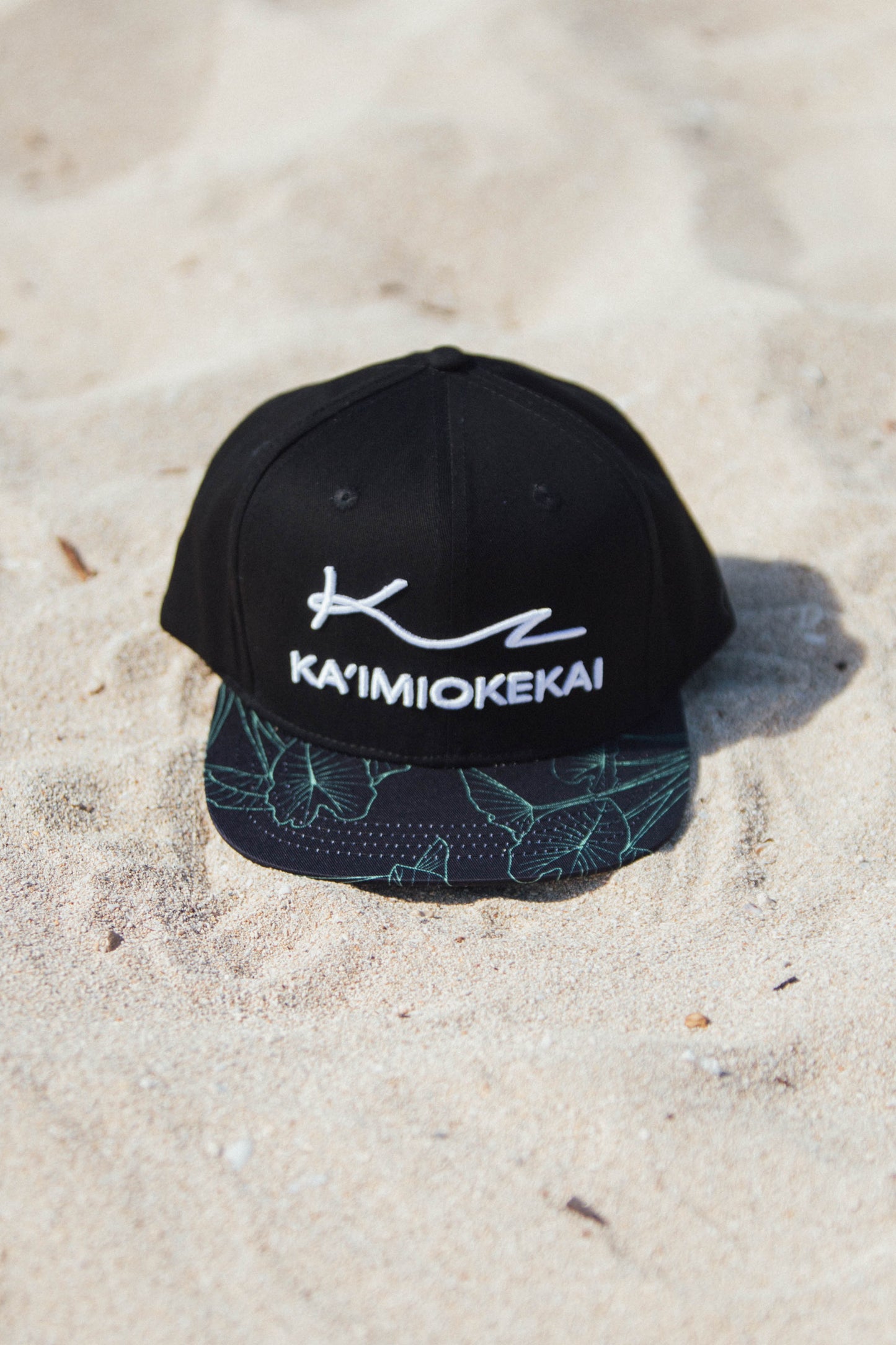 BLACK KALO SNAP BACK HAT