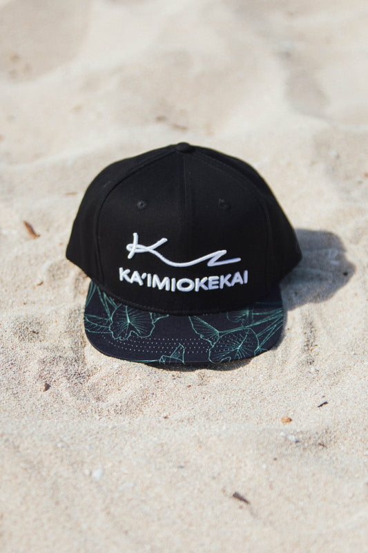 BLACK KALO SNAP BACK HAT